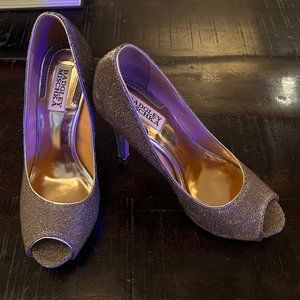 Badgley Mischka Women's Humbie IV Peep-Toe Pump 7